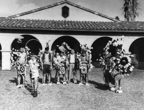 Sherman Indian High School dancers