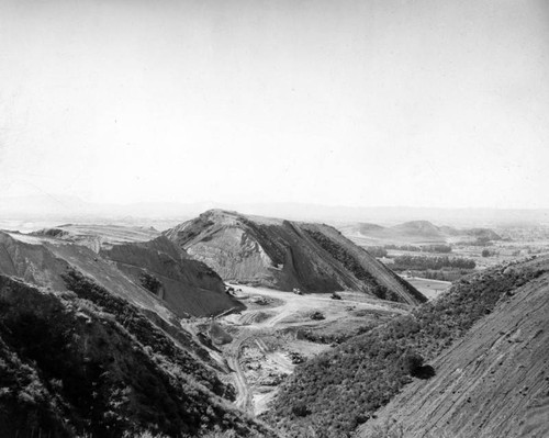 Moving mountains in Lopez Canyon