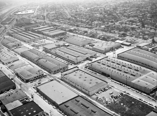 Central Manufacturing District, Vernon, looking southeast