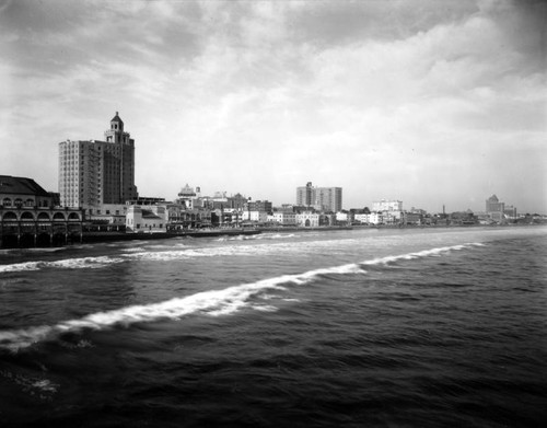 Panoramic view of Long Beach