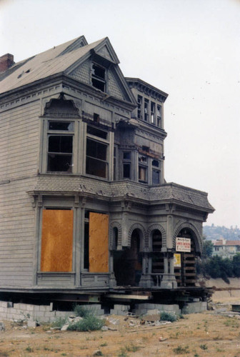 Castle's exterior, Montecito Heights