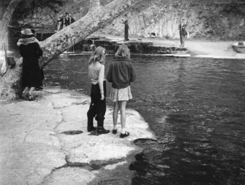 Children at the Rainbow Angling Club in Azusa