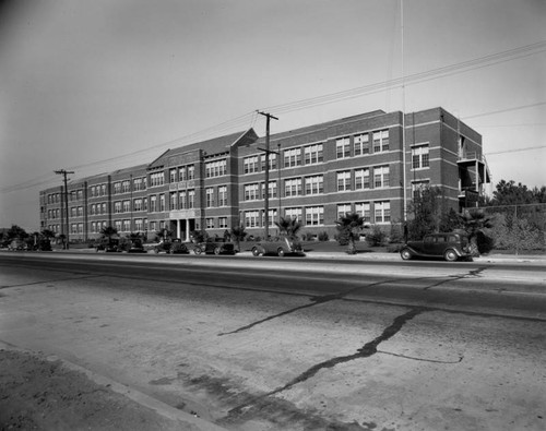 Banning High School, exterior view