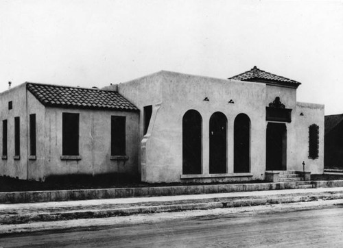 Closeup view of Helen Hunt Jackson Branch, 1925