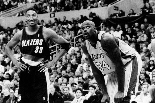 Pippen and O'Neal, Staples Center