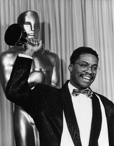 Herbie Hancock wins an Oscar