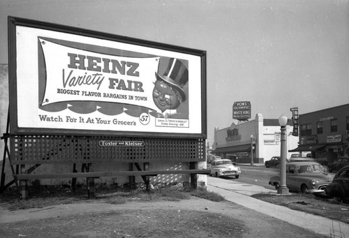 Heinz billboard, Fairfax Avenue