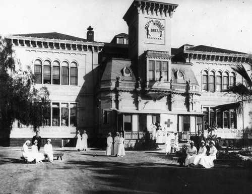 Wilson High School in 1918