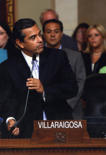 Antonio Villaraigosa, City Council meeting