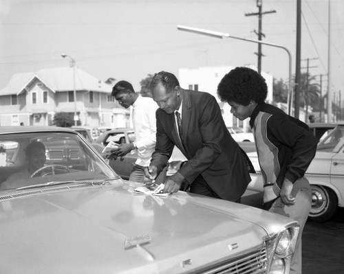 Tom Bradley mayoral campaign, 1969