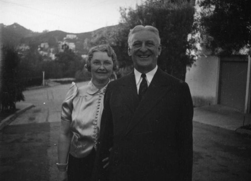 Jones family in Hollywood Hills