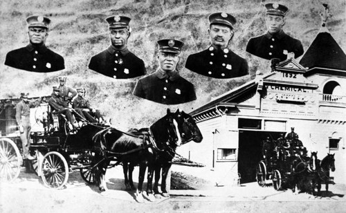 Composite of African American Firefighters