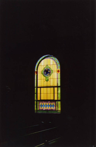 St. Peter Catholic Church, stained glass window