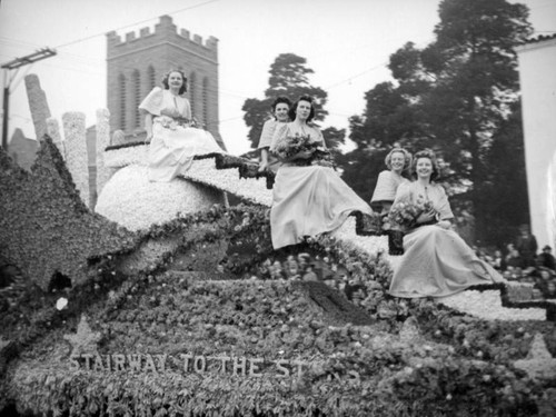 "Stairway To The Stars," 51st Annual Tournament of Roses, 1940