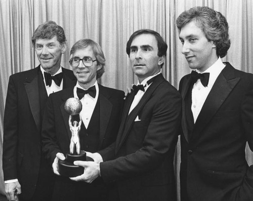 "Hill Street Blues" wins Golden Globe award