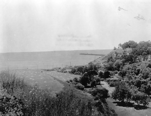 Mouth of Santa Monica Canyon