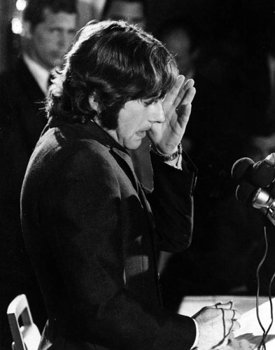 Roman Polanski at microphone