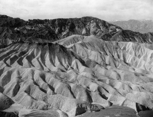 Clay hills in Death Valley