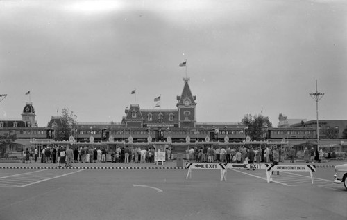 Disneyland entrance