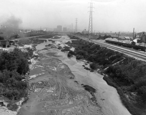 A not-so-dry Los Angeles River