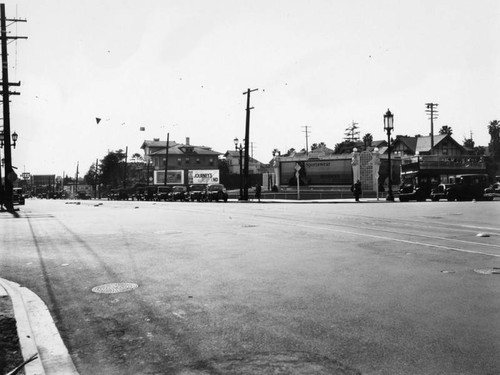 Vermont Avenue and Wilshire Boulevard intersection