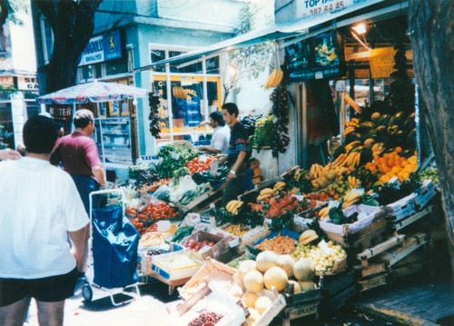 Turkish produce market