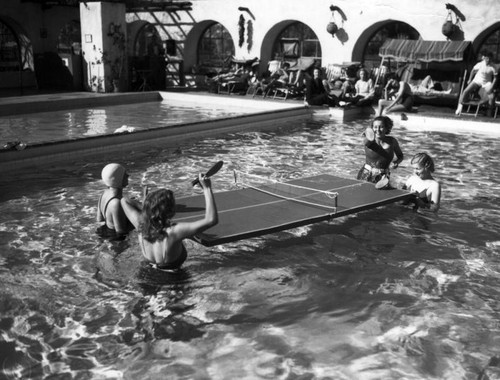 Pool fun at El Mirador Hotel, Palm Springs