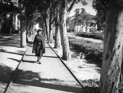 Path by Fowler Hall, Occidental College