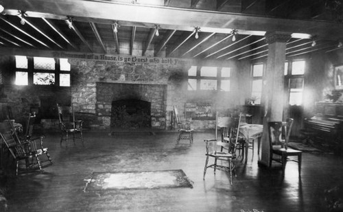 Ye Alpine Tavern, interior view