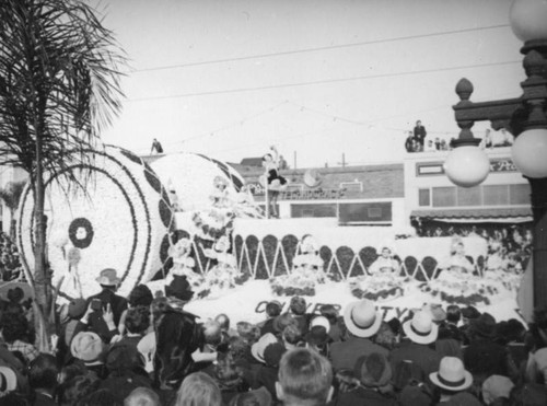 Culver City float, 1938 Rose Parade