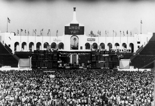 Music performance at the Coliseum