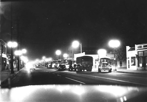 Convoy of Guard vehicles, Watts Riots