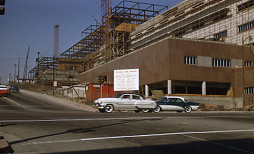 Los Angeles County Courthouse construction