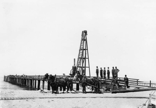 Pier improvements, Huntington Beach