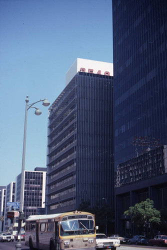 Office buildings, Wilshire Center