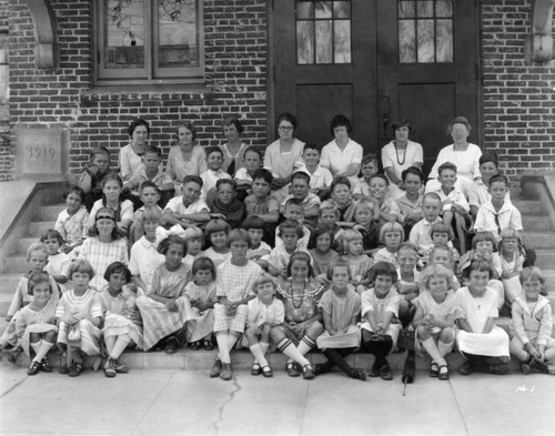 1st Presbyterian Church class, Eagle Rock