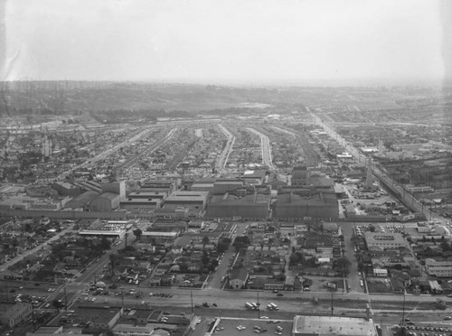 Metro Goldwyn Mayer Studios, Washington Boulevard, looking southeast