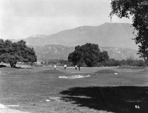 Golf course, Flintridge Country Club