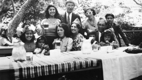 Family at park