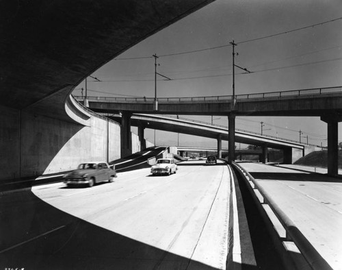 Harbor Freeway near 6th Street