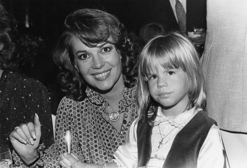 Natalie Wood and daughter Courtney