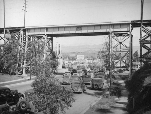 Fletcher Drive and Pacific Electric bridge