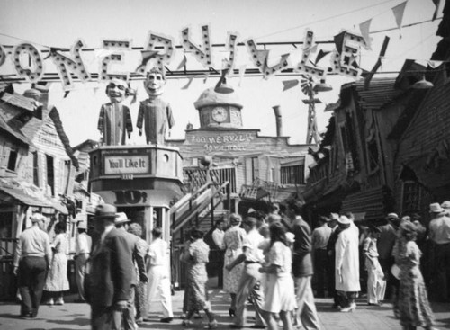 View of fun section in Ocean Park