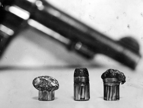 Bullets from Thomas White's gun