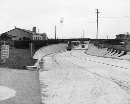 Dana Point area underpass