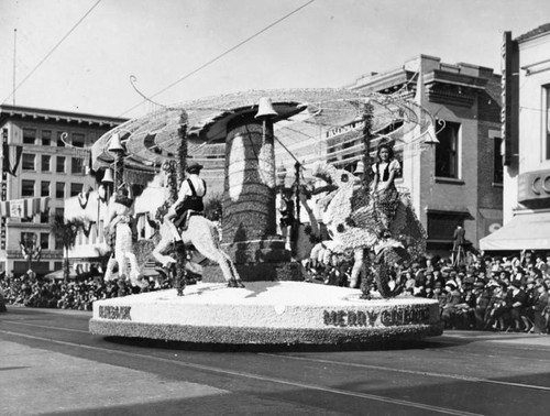 1938 Tournament of Roses Parade float