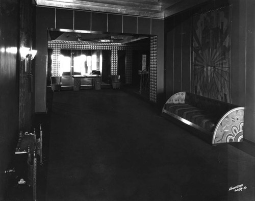 Remodeled lobby of the Palace Theatre