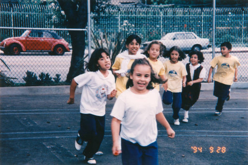 Students at play, New Horizon School