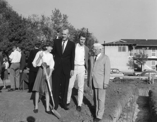 Groundbreaking of the Sherman Oaks Branch