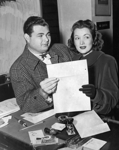 Howard B. Pine and Judy Beaumont